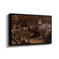 Ball of the Burning Men, 1889 - Floater Framed Canvas Print
