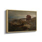 A Fisherman's Home, Lillesand, 1858 - Floater Framed Canvas Print