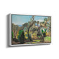 Landscape near Nice, c. 1918 - Floater Framed Canvas Print