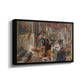 Roman Pilgrims, 1854 - Floater Framed Canvas Print