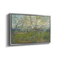 The Pink Orchard, 1888 - Floater Framed Canvas Print