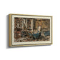 Cabinet de Flaubert à Croisset, 1874 - Floater Framed Canvas Print
