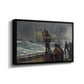 The Signal of Distress, c. 1896 - Floater Framed Canvas Print