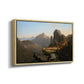 Scene from “The Last of the Mohicans”, 1827 - Floater Framed Canvas Print