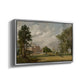 Malvern Hall, 1821 - Floater Framed Canvas Print