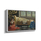 The Sleeping Beauty, 1921 - Floater Framed Canvas Print