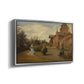 The Country House of Gustave Coûteaux, 1871 - Floater Framed Canvas Print
