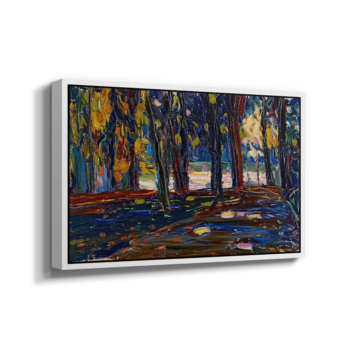 Autumn Study, 1908 - Floater Framed Canvas Print