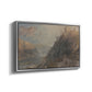 Rheinfels Looking to Katz and Gourhausen, 1817 - Floater Framed Canvas Print