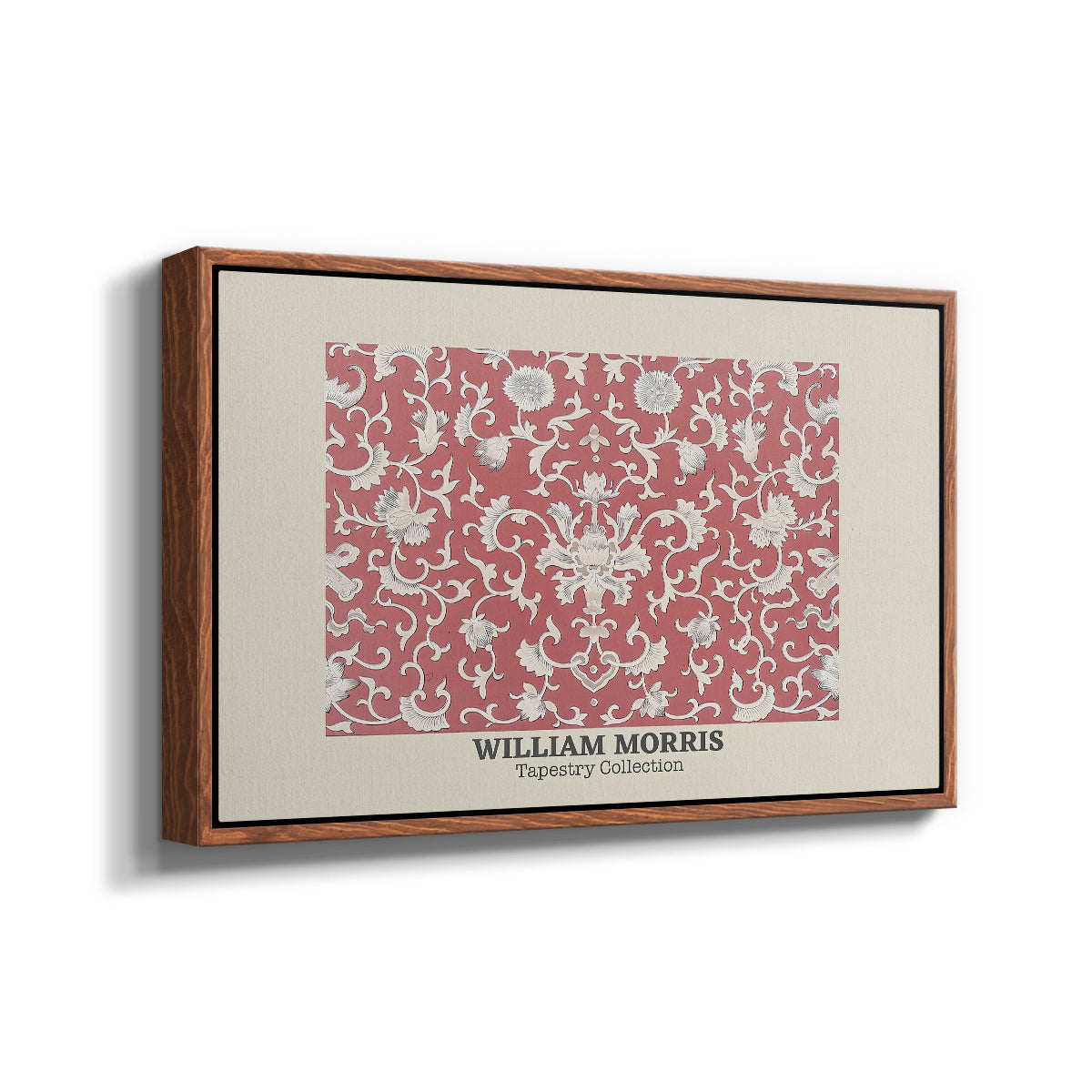 Examples of Chinese Ornament, Pl. XCV (Morris Inspired), 1867 - Floater Framed Canvas Print