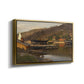 Landingsbrygge Husvik, Drøbak, 1875 - Floater Framed Canvas Print