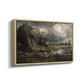 Salisbury Cathedral from the Meadows (Detail), 1831 - Floater Framed Canvas Print