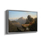 Scene from “The Last of the Mohicans”, 1827 - Floater Framed Canvas Print