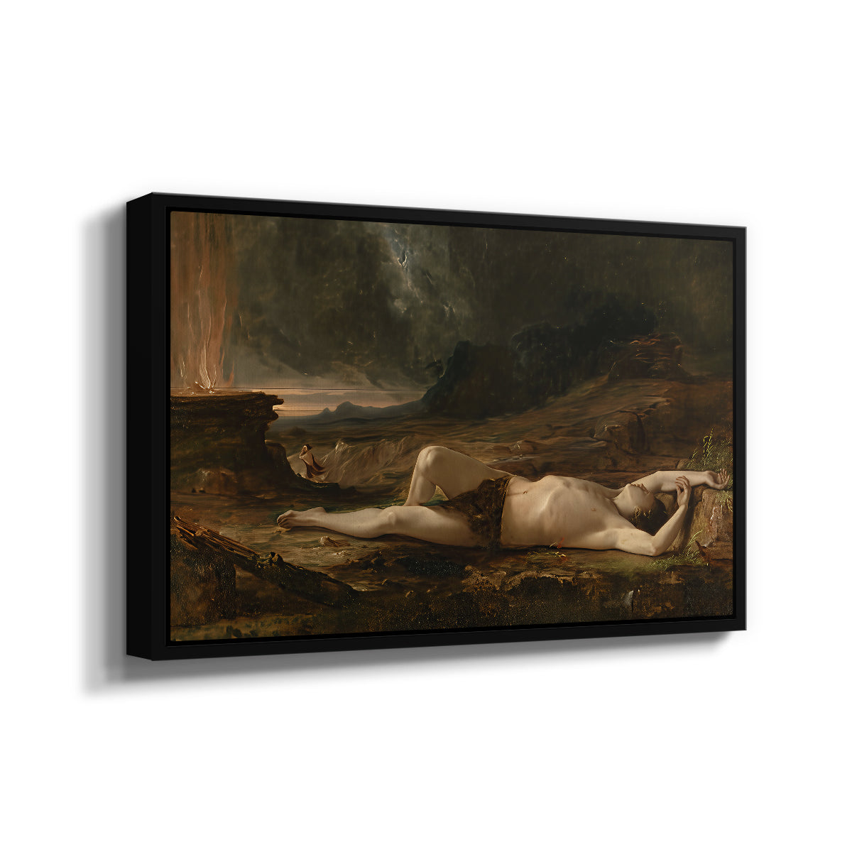 The Dead Abel, 1832 - Floater Framed Canvas Print