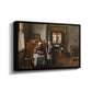 Grandmother's Feast, 1873 - Floater Framed Canvas Print