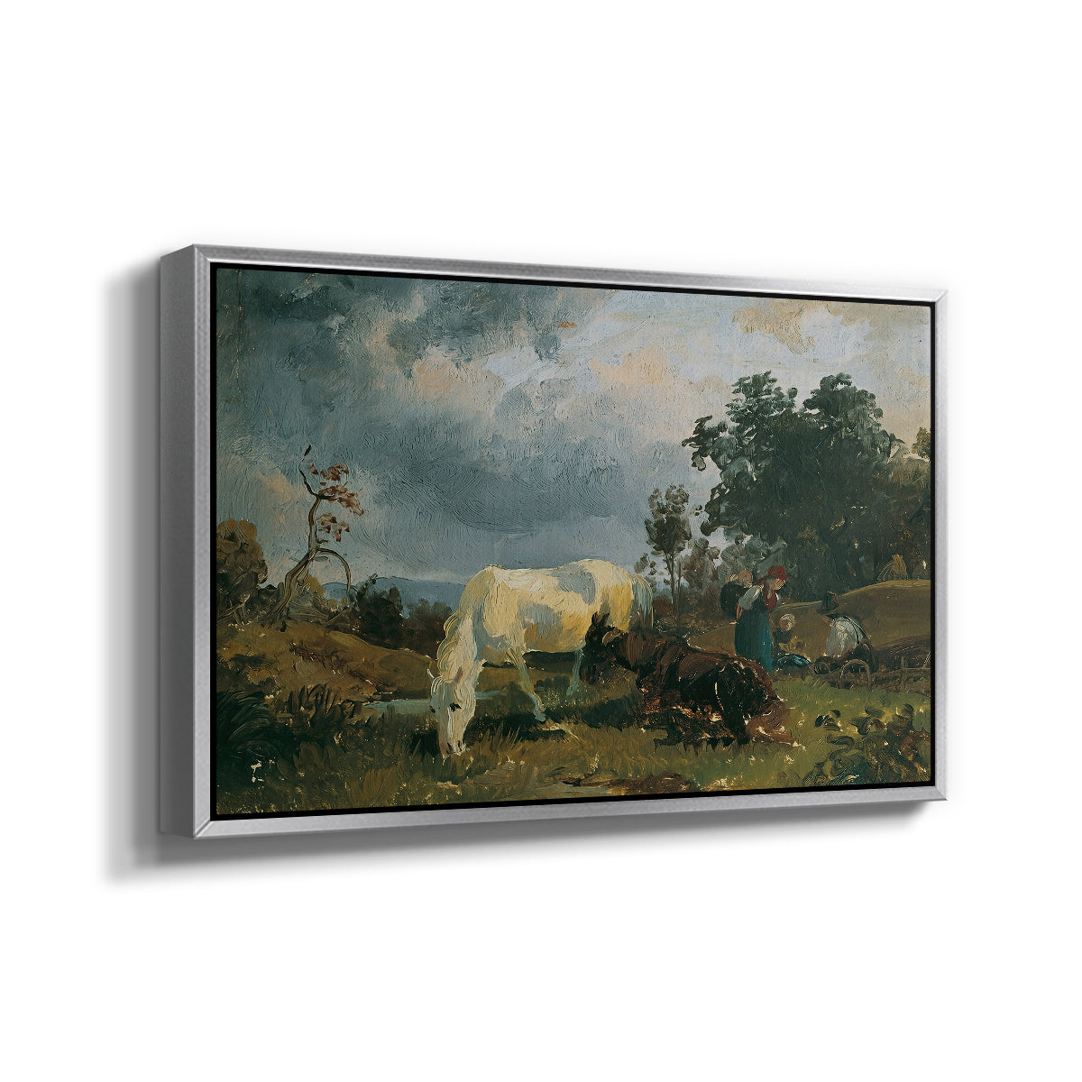 A Mold on the Heath, c. 1830 - Floater Framed Canvas Print
