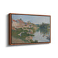 Les Andelys, Côte d'Aval, 1886 - Floater Framed Canvas Print