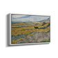 Enclosed Field with Ploughman, 1889 - Floater Framed Canvas Print