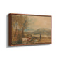 Lulworth Castle, Dorset, c. 1820 - Floater Framed Canvas Print