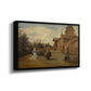 The Country House of Gustave Coûteaux, 1871 - Floater Framed Canvas Print