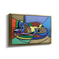 A Dog Named Picasso - Floater Framed Canvas Print