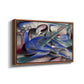Dreaming Horse, 1913 - Floater Framed Canvas Print