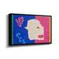 The Wolf (Le loup), from Jazz, 1947 - Floater Framed Canvas Print