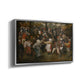 The Wedding Dance, c. 1566 - Floater Framed Canvas Print