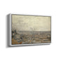 View from Montmartre, 1886 - Floater Framed Canvas Print