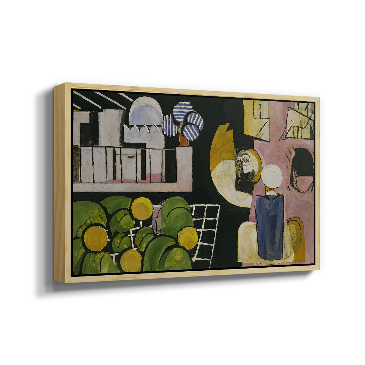 The Moroccans, c. 1915-1916 - Floater Framed Canvas Print