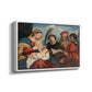 Mary and Child with Saints Stephen, Jerome and Maurice, c. 1510 - Floater Framed Canvas Print