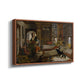 The Harem, 1876 - Floater Framed Canvas Print