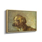 Cliper, the Artist's Dog, 1895 - Floater Framed Canvas Print