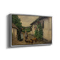 Visit to Grandmother, 1914 - Floater Framed Canvas Print