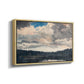 The Lone Boat, North Woods Club, Adirondacks, 1892 - Floater Framed Canvas Print