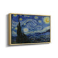 The Starry Night, 1889 - Floater Framed Canvas Print