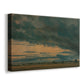 Canvas art print featuring an atmospheric cloud study emphasizing movement, displayed at an angle