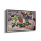 Still Life with Pineapple and Lemons, 1925 - Floater Framed Canvas Print