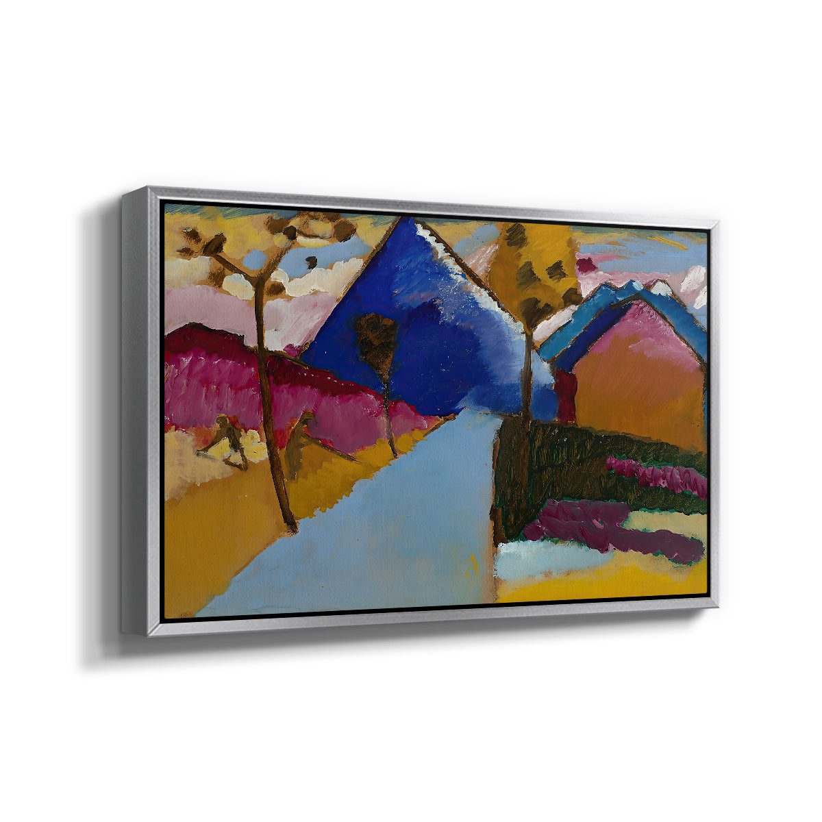 Kochel Straight Street, 1909 - Floater Framed Canvas Print