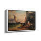 Fisherman's Family from Chioggia, 1838 - Floater Framed Canvas Print