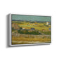 The Harvest, 1888 - Floater Framed Canvas Print