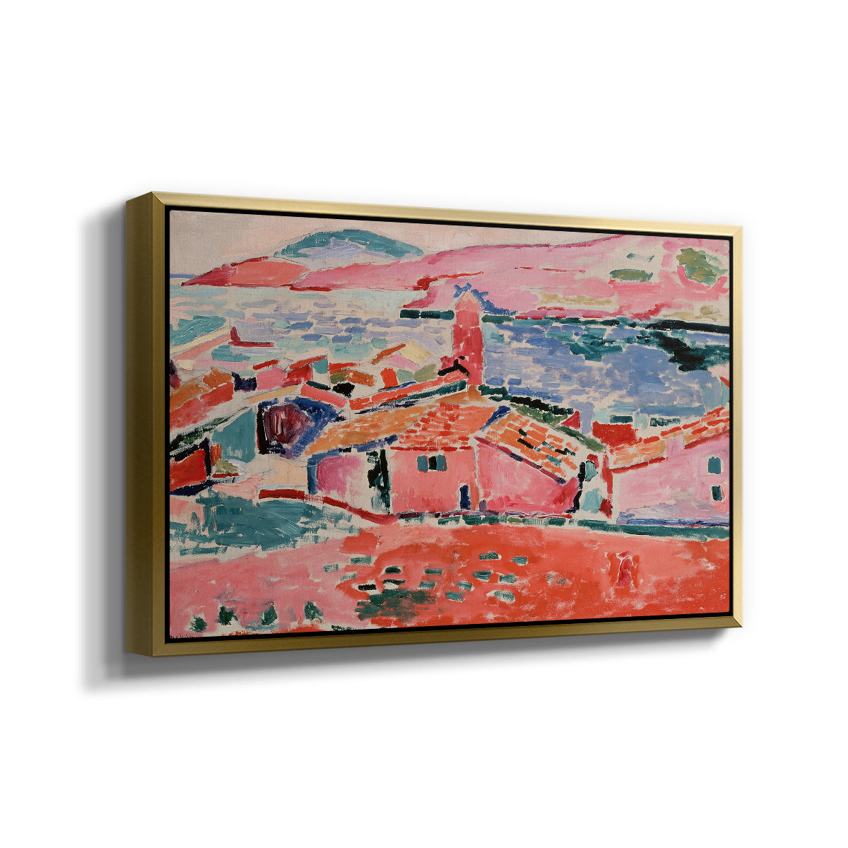 View of Collioure, 1905 - Floater Framed Canvas Print