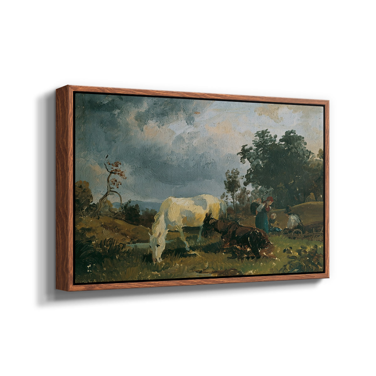 A Mold on the Heath, c. 1830 - Floater Framed Canvas Print