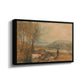 Lulworth Castle, Dorset, c. 1820 - Floater Framed Canvas Print
