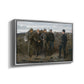 Prisoners from the Front, 1866 - Floater Framed Canvas Print