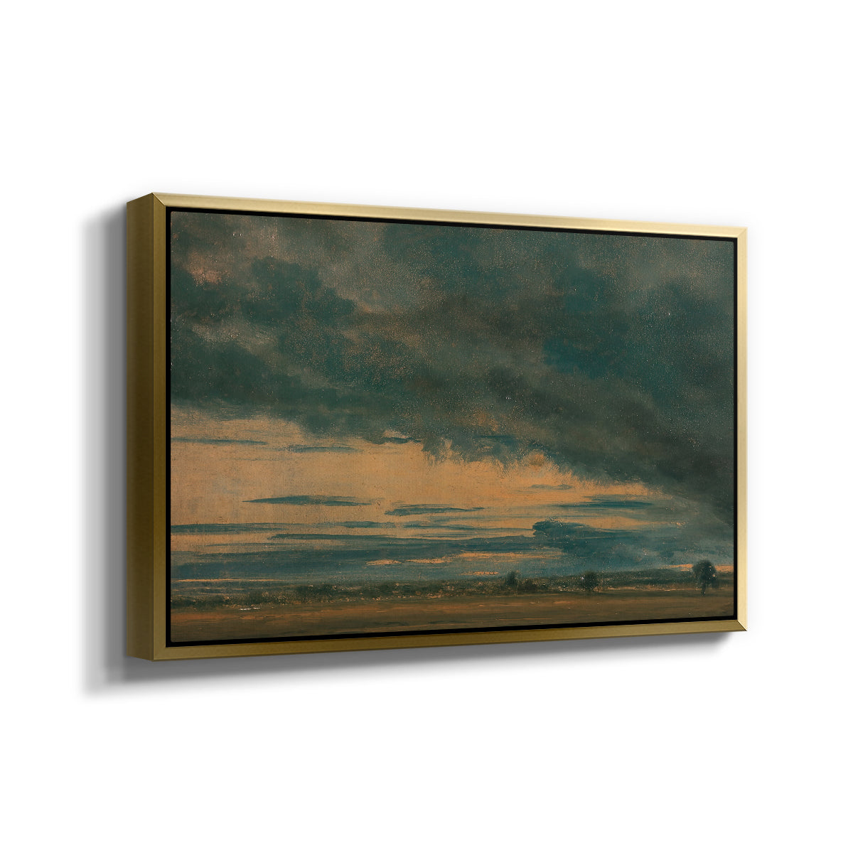 Cloud Study, c. 1821 - Floater Framed Canvas Print