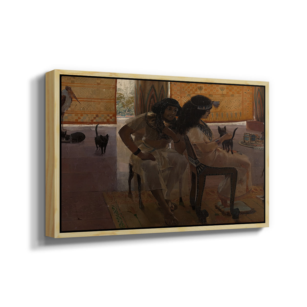 The Age of the Pharaohs, 1914 - Floater Framed Canvas Print