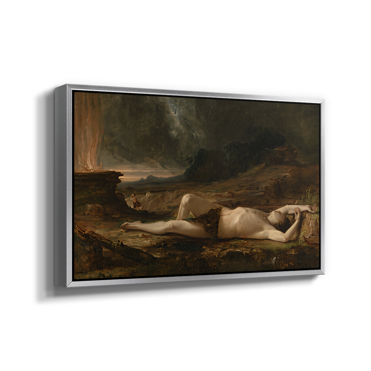 The Dead Abel, 1832 - Floater Framed Canvas Print