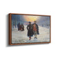 Morning after the Carnival, 1884 - Floater Framed Canvas Print