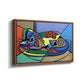 A Dog Named Picasso - Floater Framed Canvas Print